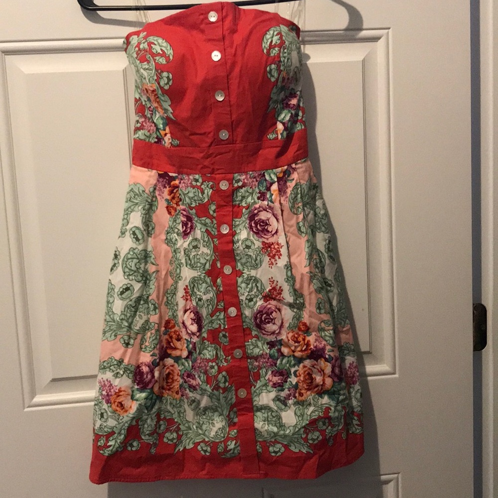 Summer dress floral print